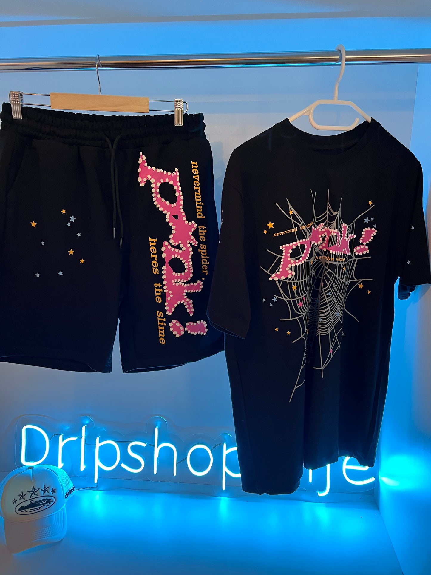 Sp5der Pink лятно екипче
