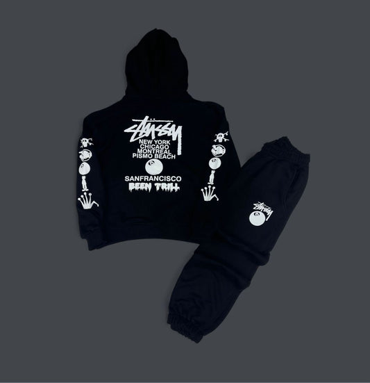Stüssy Skeleton унисекс екип