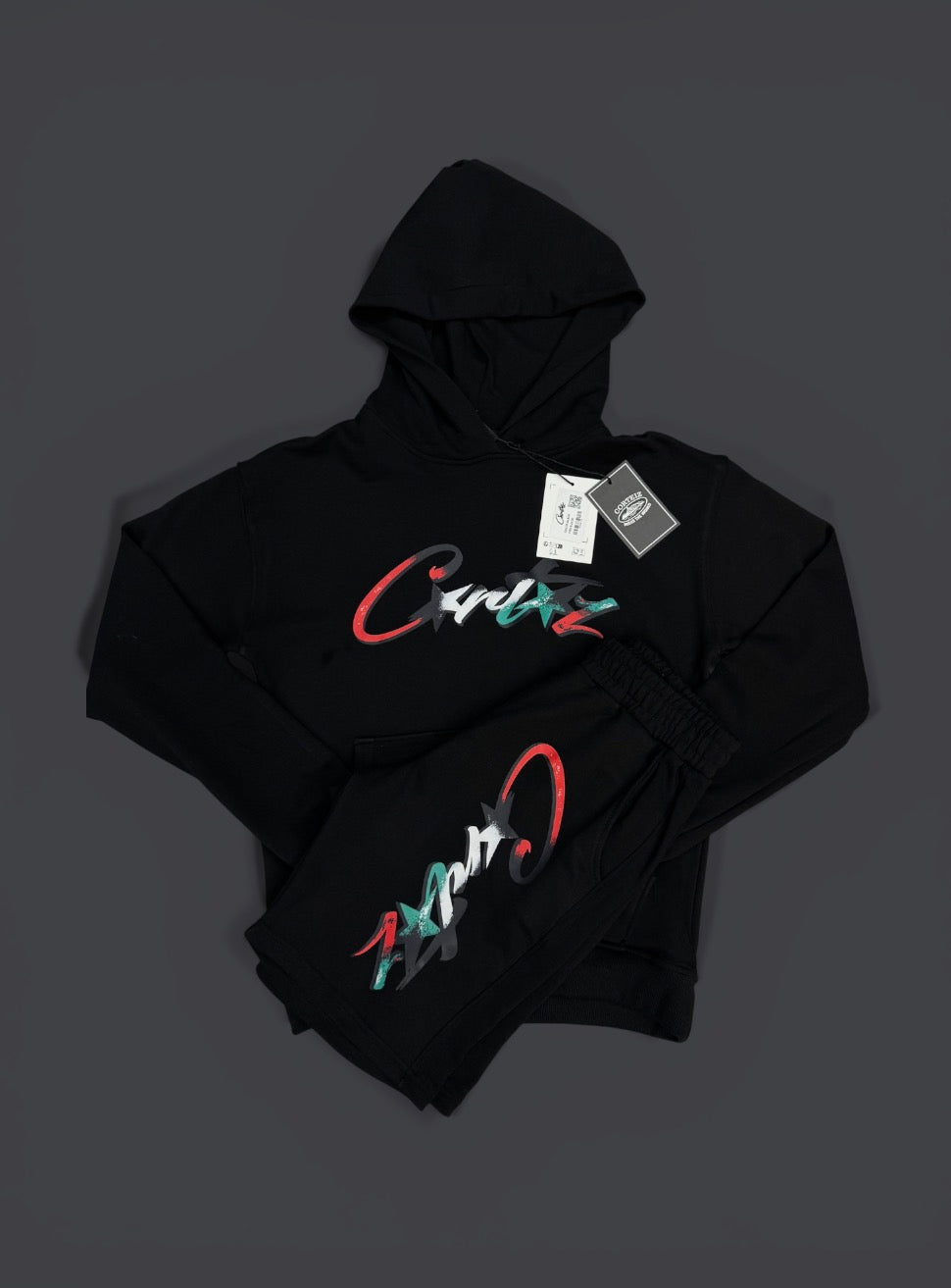 Corteiz Italy Hoodie + Short set