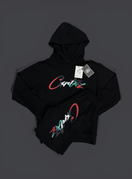 Corteiz Italy Hoodie + Short set