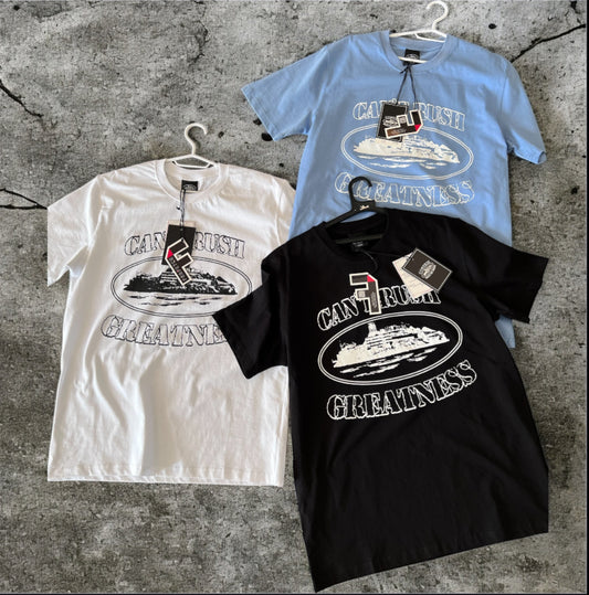 Corteiz / Central Cee Cant Rush Greatness Tee