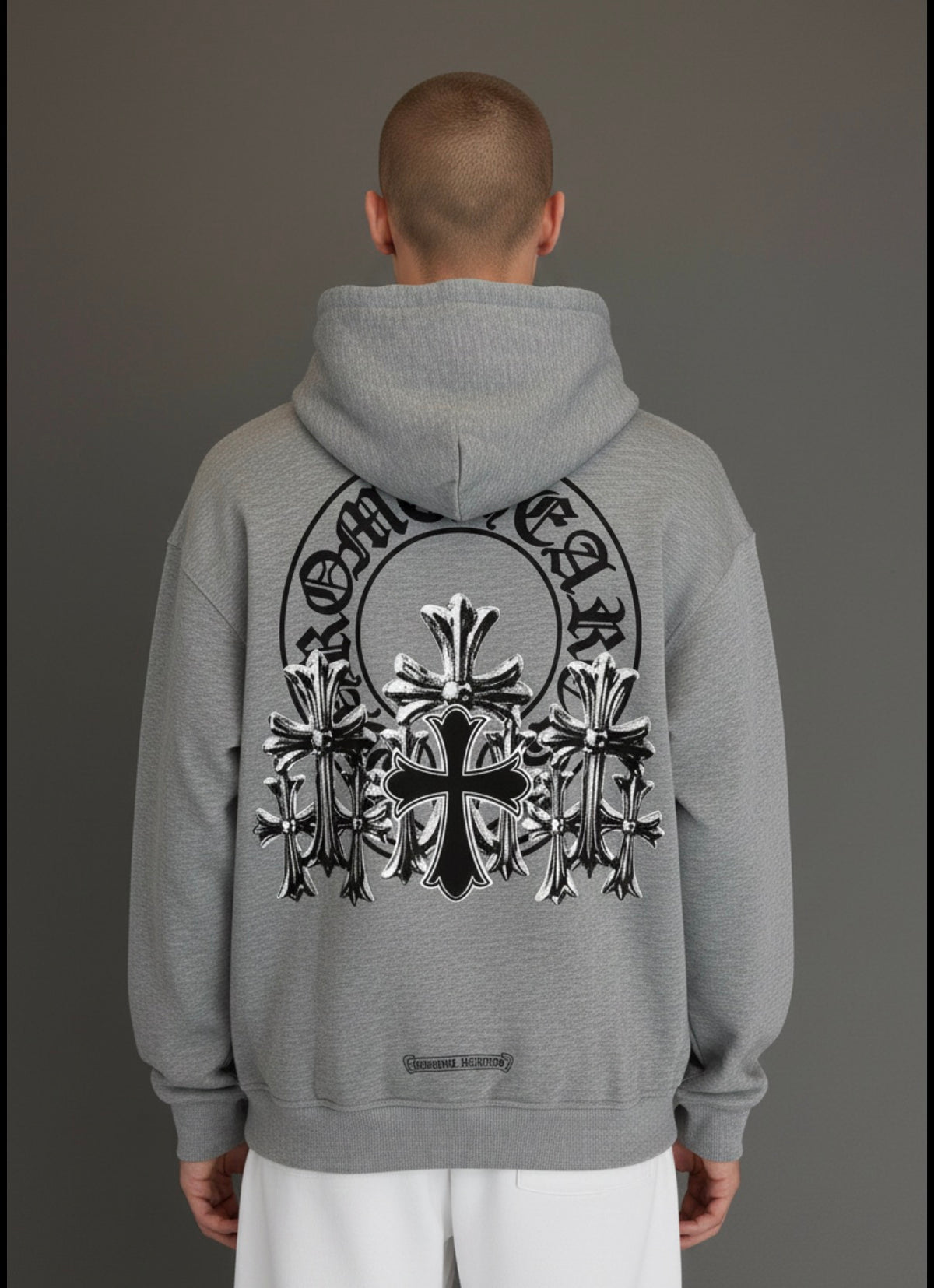 Chrome Hearts Cross print Hoodie