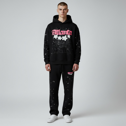 Sp5der Atlanta puff print спортен екип