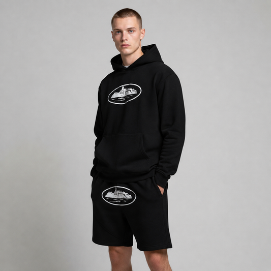 Corteiz Alcatraz Hoodie + Short set
